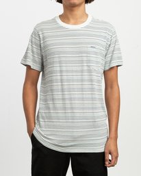 0 Warren Stripe T-Shirt for Men  N1KTRBRVP9 RVCA