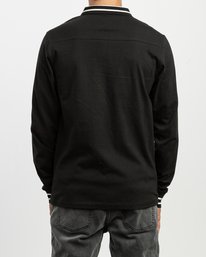 1 Hi Grade ANP - Long Sleeves Polo for Men  N1KTRERVP9 RVCA