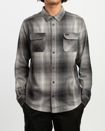 1 Muir - Long Sleeves Flannel for Men  N1SHRFRVP9 RVCA