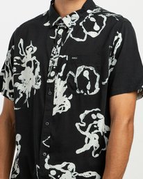 3 Sage Vaughn Linear - Short Sleeves Shirt for Men  N1SHRIRVP9 RVCA