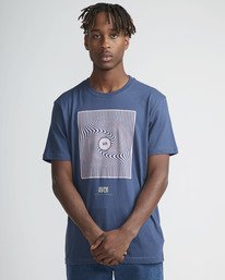 0 Mind Warp - Short Sleeves T-Shirt for Men  N1SSRFRVP9 RVCA