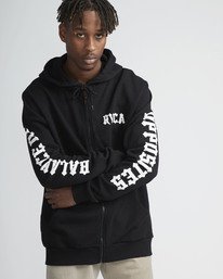 1 Floral Snake - Zip Hoodie for Men  N1ZHRRRVP9 RVCA