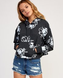 0 Sage Vaughn Floral - Hoodie for Women  N3HORARVP9 RVCA