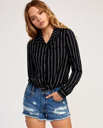 2 Boarding Now - Chemise à boutonnière pour Femme  N3SHRARVP9 RVCA