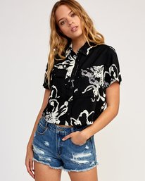 0 Sage Vaughn Voila - Chemise à manches courtes pour Femme  N3SHRCRVP9 RVCA