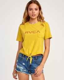 0 Big RVCA - T-Shirt for Women  N3SSRERVP9 RVCA