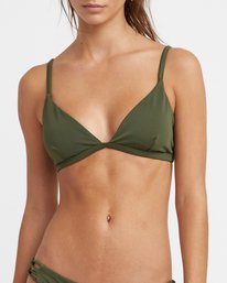 2 Solid - Bralette Bikini Top for Women  N3STRDRVP9 RVCA