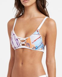 4 Sage Vaughn Garden - Bralette Bikini Top for Women  N3STRURVP9 RVCA