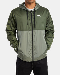 1 Hexstop Iv - Jacket for Men Green N4JKMBRVP9 RVCA