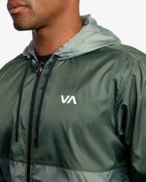 6 Hexstop Iv - Jacket for Men Green N4JKMBRVP9 RVCA