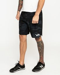 4 Train  - 19" Sports Short  N4WKMCRVP9 RVCA