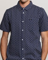 2 Gauze Dot - Shirt for Men  P1SHRBRVS9 RVCA