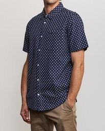 3 Gauze Dot - Shirt for Men  P1SHRBRVS9 RVCA