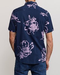 2 Sage Vaughn Linear - Short Sleeves Shirt for Men  P1SHRCRVS9 RVCA
