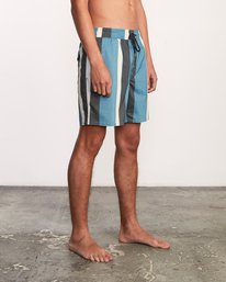3 Eclectic Elastic Short - 17" Boardshorts for Men  P1VORCRVS9 RVCA