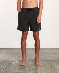 1 Washer - Boardshort 17'' taille élastiquée pour Homme  P1VORERVS9 RVCA