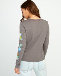 1 Kristen Liu Wong Cacti - Long Sleeves T-Shirt for Women  P3LSRARVS9 RVCA