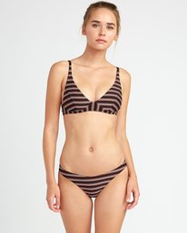 1 Bandit Striped - Medium Bikini Bottoms for Women  P3SBRFRVS9 RVCA