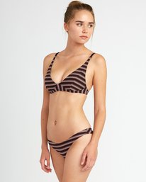 3 Bandit Striped - Medium Bikini Bottoms for Women  P3SBRFRVS9 RVCA
