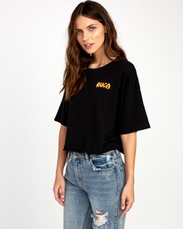 1 Matty's Patty's - T-shirt cropped pour Femme  P3SSCARVS9 RVCA