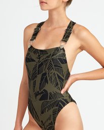 2 Harlo - Cheeky One Piece Swimsuit for Women  P3SWRNRVS9 RVCA