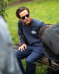 5 Leisure Crew  - Sweat pour Homme Bleu Q1CRRARVF9 RVCA