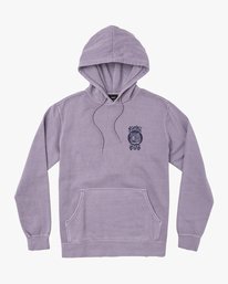 0 Leines Bengal Stack  - Hoodie Purple Q1HORGRVF9 RVCA