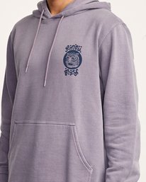 2 Leines Bengal Stack  - Hoodie Purple Q1HORGRVF9 RVCA
