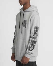 2 Martin Ander Mander  - Sweat à capuche pour Homme Gris Q1HORNRVF9 RVCA