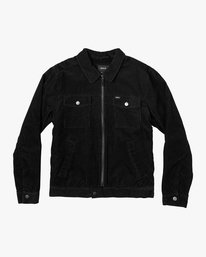 0 Easy Trucker  - Veste en sherpa et velours côtelé pour Homme  Q1JKRJRVF9 RVCA