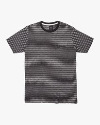 0 Foz Stripe Crew  - Short Sleeve Knit T-Shirt  Q1KTRCRVF9 RVCA