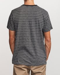 2 Foz Stripe Crew  - Short Sleeve Knit T-Shirt  Q1KTRCRVF9 RVCA