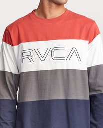 2 Shifty  - Long Sleeve Knit T-Shirt  Q1KTRJRVF9 RVCA