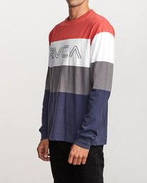 3 Shifty  - Long Sleeve Knit T-Shirt  Q1KTRJRVF9 RVCA