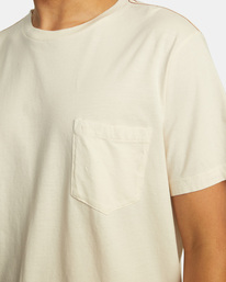 3 Ptc 2 Pigment - Pocket T-Shirt for Men White Q1KTRORVF9 RVCA