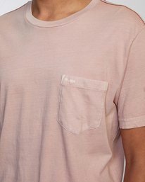 3 Ptc 2 Pigment - T-Shirt mit Tasche für Herren Grau Q1KTRORVF9 RVCA