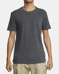 1 Ptc 2 Pigment - Pocket T-Shirt for Men Black Q1KTRORVF9 RVCA