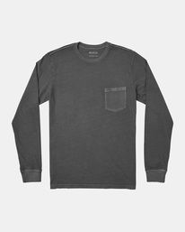0 PTC Pigment  - Camiseta de manga larga para Hombre Negro Q1KTRPRVF9 RVCA