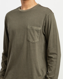9 PTC Pigment  - Long Sleeve T-Shirt  Q1KTRPRVF9 RVCA