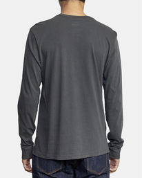 9 PTC Pigment  - Long Sleeve T-Shirt Black Q1KTRPRVF9 RVCA