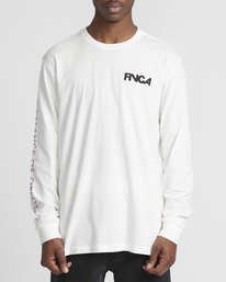 3 Roberto Rodriguez Redondo Screaming Bat  - Camiseta de manga larga para Hombre  Q1LSRDRVF9 RVCA
