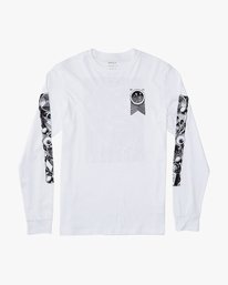 1 Martin Ander Mander  - Langärmeliges T-Shirt für Männer Weiss Q1LSRERVF9 RVCA