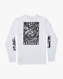 0 Martin Ander Mander  - Langärmeliges T-Shirt für Männer Weiss Q1LSRERVF9 RVCA