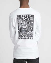 3 Martin Ander Mander  - Langärmeliges T-Shirt für Männer Weiss Q1LSRERVF9 RVCA