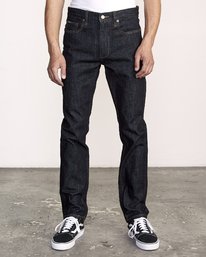 0 Hexed Denim - Pantalones vaqueros con corte ajustado para Hombre  Q1PNRCRVF9 RVCA