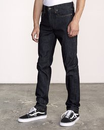 2 Hexed Denim - Pantalones vaqueros con corte ajustado para Hombre  Q1PNRCRVF9 RVCA