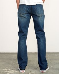 1 Weekend Denim - gerade Straight Fit Denim Jeans für Herren Blau Q1PNRERVF9 RVCA