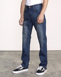 2 Weekend Denim - gerade Straight Fit Denim Jeans für Herren  Q1PNRERVF9 RVCA