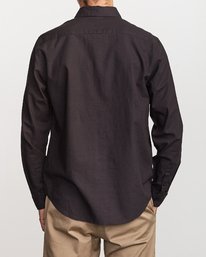2 Crushed Washed  - Long Sleeve Shirt  Q1SHRCRVF9 RVCA