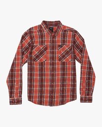 0 That'll Work Flannel  - Camiseta de manga larga  para Hombre  Q1SHRERVF9 RVCA